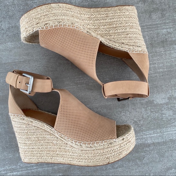 Marc Fisher Annie Espadrille Wedge Shoes - Picture 4 of 9